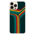 Miniatyrbild 1 av 6: Coque i silikon med förstärkta tryck kompatibel med Apple iPhone 13 Pro Max Retro linjer