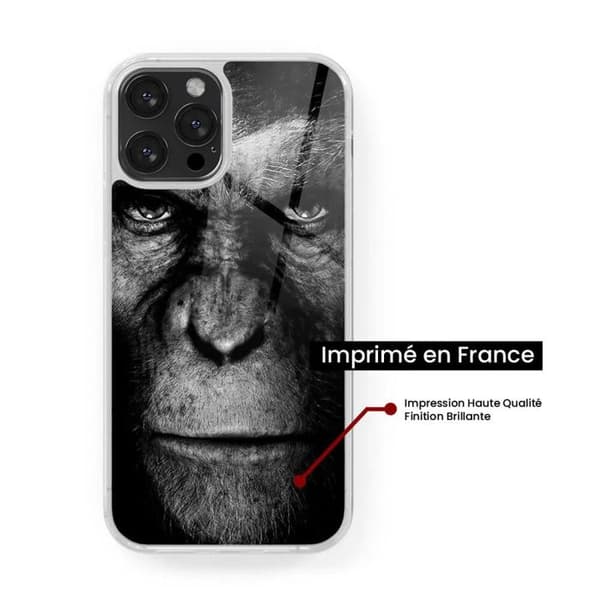 Siliconförstärkt tryckt skal kompatibelt med Apple iPhone 15 Apa