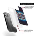 Miniatyrbild 6 av 6: Siliconförstärkt tryckt skal kompatibelt med Samsung Galaxy A15 Heja de blå