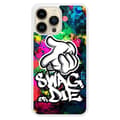 Miniatyrbild 1 av 6: Siliconförstärkt tryckt skal kompatibelt med Apple iPhone 14 Pro Max Swag or die