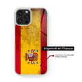 Miniatyrbild 2 av 6: Coque i förstärkt silikon med tryck kompatibel med Samsung Galaxy S24 FE Spansk flagga