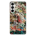 Miniatyrbild 1 av 6: Siliconfodral med förstärkning, tryckt, kompatibel med Samsung Galaxy A15 Graffiti 1
