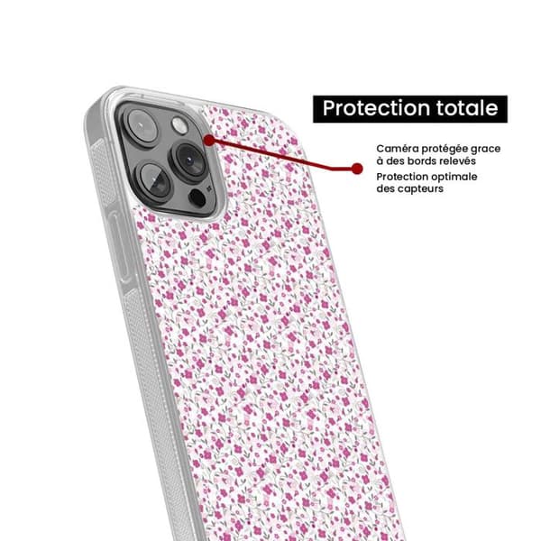 Siliconförstärkt tryckt skyddsfodral kompatibelt med Apple iPhone 16 Liberty sauvage