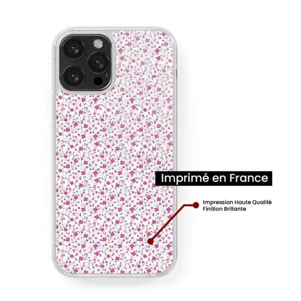 Siliconförstärkt tryckt skyddsfodral kompatibelt med Apple iPhone 16 Liberty sauvage