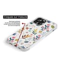 Miniatyrbild 3 av 6: Siliconförstärkt skydd som är kompatibelt med Apple iPhone 15 Plus Färgglada blommor