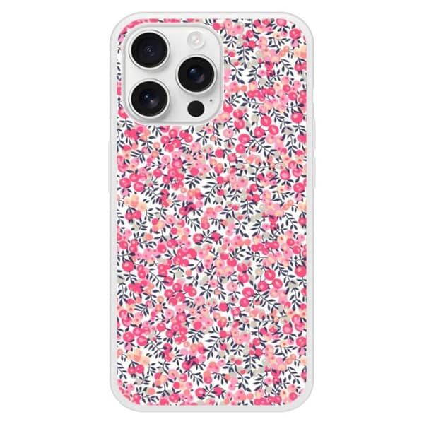 Siliconförstärkt tryckt fodral kompatibelt med Apple iPhone 16 Pro Max Liberty Wiltshire Rose