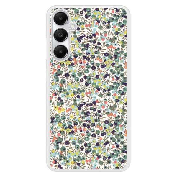 Silkonförstärkt tryckt skal kompatibelt med Samsung Galaxy A25 Liberty Wiltshire Grön