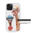 Miniatyrbild 2 av 6: Siliconförstärkt tryckt skal kompatibelt med Samsung Galaxy S22 Rolig Giraff