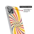Miniatyrbild 4 av 6: Coque i silikonförstärkt tryckt kompatibel med Apple iPhone 15 Pro Max Good vibes