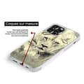 Miniatyrbild 3 av 6: Reinforced silicone skal med tryck kompatibel med Samsung Galaxy S23 Ultra Lionne