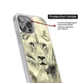 Miniatyrbild 4 av 6: Reinforced silicone skal med tryck kompatibel med Samsung Galaxy S23 Ultra Lionne