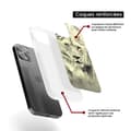 Miniatyrbild 6 av 6: Reinforced silicone skal med tryck kompatibel med Samsung Galaxy S23 Ultra Lionne