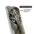 Miniatyrbild 4 av 6: Siliconeförstärkt skal med tryck kompatibel med Apple iPhone 14 Plus Leopardöga