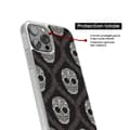 Miniatyrbild 4 av 6: Coque i förstärkt silikon med tryck kompatibel med Samsung Galaxy S24 Ultra Floral skull