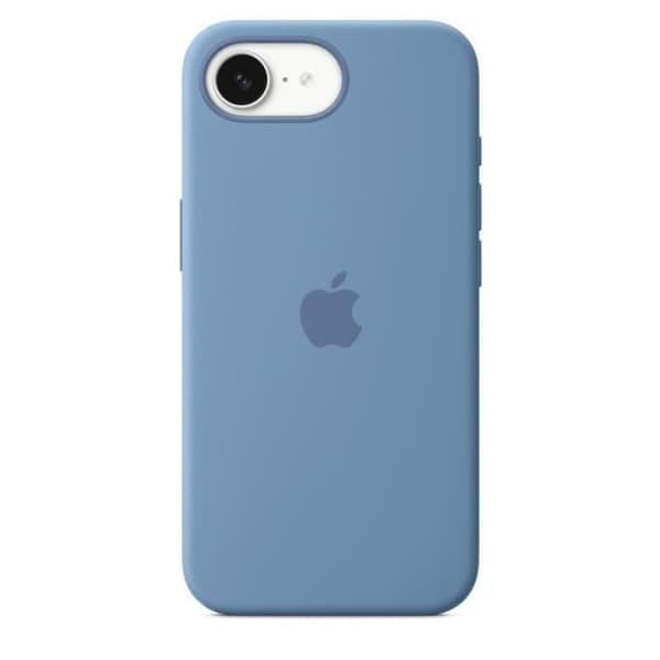 APPLE - iPhone 16E - Silikonskal - Vinterblå