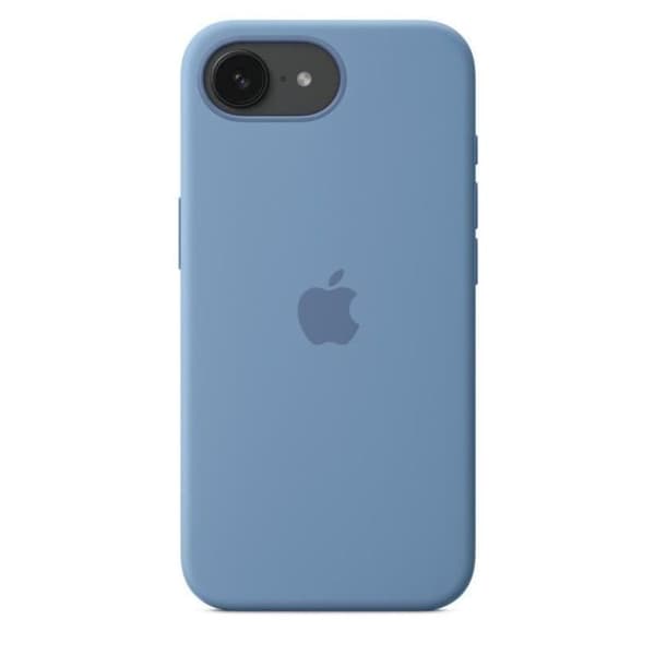 APPLE - iPhone 16E - Silikonskal - Vinterblå