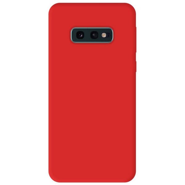 Röd silikonskal - Kompatibel med Samsung Galaxy S10e