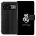 Miniatyrbillede 1 af 3: Google Pixel 9 Tegnebogsetui Real Madrid Emblem Fodbold Stolthed Hvid Guld Klubmærke Champions La Liga Fans Ikonisk Sport