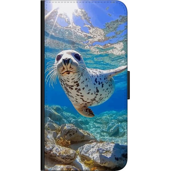 Huawei P Smart Z Lompakkokotelo Myynti Meri Uiminen Eläinaihe Luonto Vesimotiivi Sininen Suunnittelu Meriteema Suosittu Motiivi Villieläimet