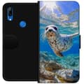 Pikkukuva 1 / 3: Huawei P Smart Z Lompakkokotelo Myynti Meri Uiminen Eläinaihe Luonto Vesimotiivi Sininen Suunnittelu Meriteema Suosittu Motiivi Villieläimet
