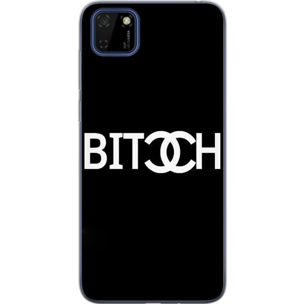 Huawei Y5p Gjennomsiktig deksel Bitch Chanel Inspirert Streetstyle Mote Tekstmotiv Trend Ikonsk Stil Urban Design