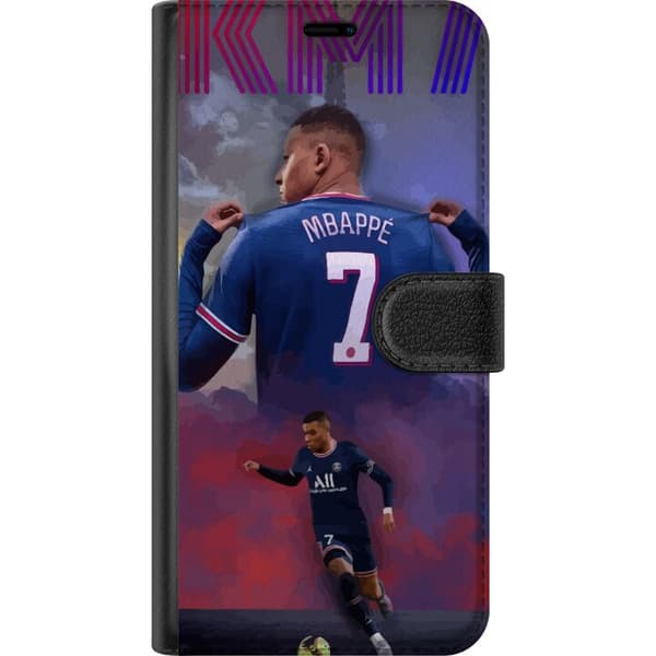 Motorola Moto E15 Lommeboketui MAP Fotball Design Grafisk Mønster Moderne Sportsmotiv Trend Fotball Populær Grafisk Stil Motiv
