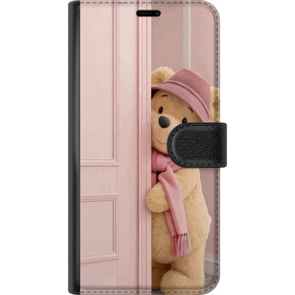 Motorola Edge S Plånboksfodral Nalle Puh Disney Motiv Tecknad Serie Klassisk Populär Barn Motiv Disneyfigur Ikonisk Karaktär