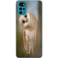 Miniatyrbild 1 av 3: Motorola Moto G22 Genomskinligt Skal Uggla Nyfiken Blick Fågelmotiv Skog Natur Grafiskt Design Populärt Motiv Djur Tema Dekoration