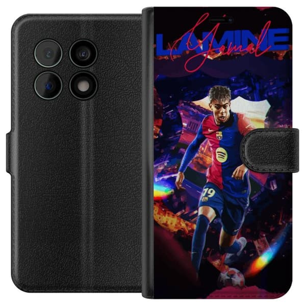 OnePlus 10 Pro Lommeboketui Yamal Rising Talent FC Barcelona Spiller Ung Fotballstjerne Populært Motiv Sport Spania Talent
