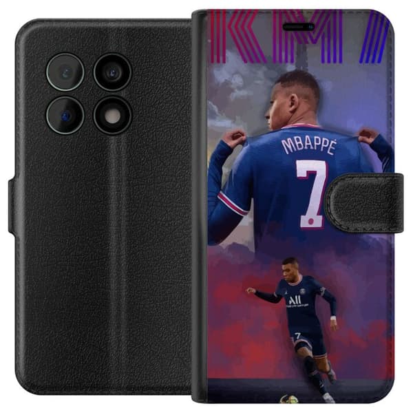 OnePlus 10 Pro Lommeboketui MAP Fotball Design Grafisk Mønster Moderne Sportsmotiv Trend Fotball Populær Grafisk Stil Motiv