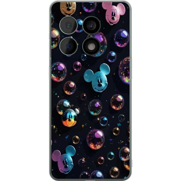 OnePlus 10 Pro Gjennomsiktig deksel  Mikke Mus Disney Bobler Design Moro Motiv Populær Disneyfigur Tegneserie Barneklassiker