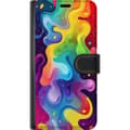 Miniatyrbild 1 av 2: OnePlus 12R Plånboksfodral Color Splash Abstrakt Konst Design Färgstarkt Mönster Modern Populär Väggkonst Grafiskt Trend
