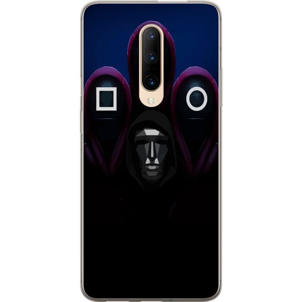 OnePlus 7 Pro Gennemsigtig cover Squid Game Sæson 3 Nye Ikon Populær Serie TV Motiv Asiatisk Drama Trend Iconisk Grafisk Design