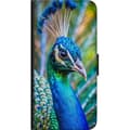 Miniatyrbillede 3 af 3: OnePlus 8 Tegnebogsetui Påfugle Fjer Farverig Design Fuglemotiv Eksotisk Grafisk Motiv Natur Luksuriøs Dekoration