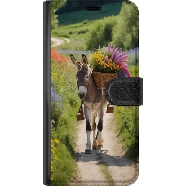 OnePlus 9 Plånboksfodral Åsna Djurmotiv Rolig Design Naturmotiv Populär Dekor Humor Grafiskt Djurtema Exotiskt