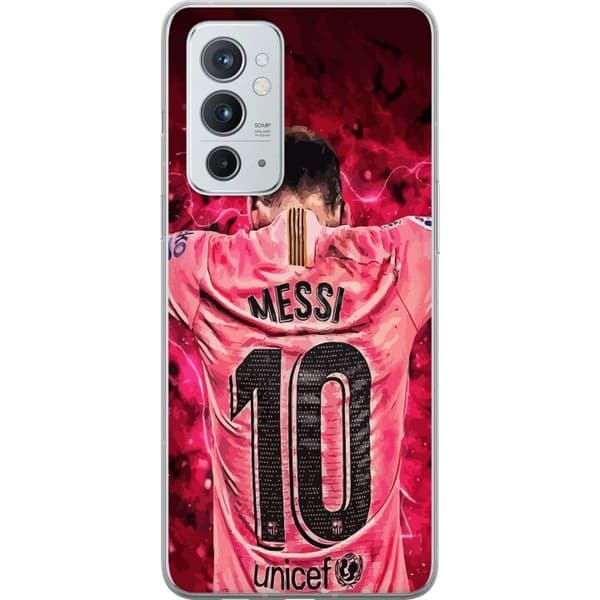 OnePlus 9RT 5G Läpinäkyvä kuori Messi Jalkapallo Barcelona Argentiina Motivoiva Legendaarinen Pelaaja FC Barcelona Numero 10 Urheilu Jalkapallo