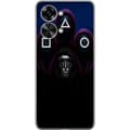 Miniatyrbild 1 av 3: OnePlus Nord 2T Genomskinligt Skal Squid Game Säsong 3 Nya Ikoner Populär Serie TV Motiv Asiatisk Drama Trend Ikoniskt Grafisk Design