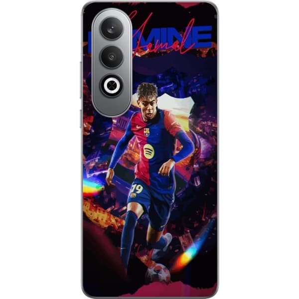 OnePlus Nord CE4 Genomskinligt Skal Yamal Rising Talent FC Barcelona Spelare Ung Fotbollsstjärna Populärt Motiv Sport Spanien Talent