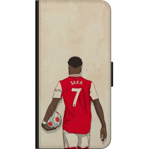 Samsung Galaxy J6+ Tegnebogsetui Arsenal FC Fodbold Arsenal FC Motiv Spiller Premier League England Populær Sport Fodboldstjerne London