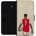 Miniatyrbillede 1 af 3: Samsung Galaxy J6+ Tegnebogsetui Arsenal FC Fodbold Arsenal FC Motiv Spiller Premier League England Populær Sport Fodboldstjerne London