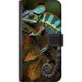 Miniatyrbild 3 av 3: Sony Xperia 10 III Plånboksfodral Ödla Grafisk Streetwear Design Djurmönster Modern Urban Stil Populärt Motiv Kreativ Art Trend