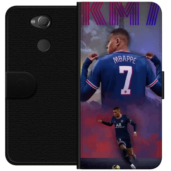 Sony Xperia XA2 Lommeboketui MAP Fotball Design Grafisk Mønster Moderne Sportsmotiv Trend Fotball Populær Grafisk Stil Motiv