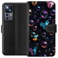 Pikkukuva 1 / 3: Xiaomi 12T Lompakkokotelo  Mikki Hiiri Disney Kuplat Suunnittelu Hauska Motiivi Suosittu Disney-hahmo Piirrossarja Lasten Klassikko