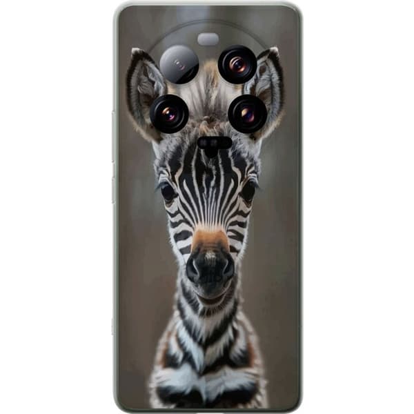Xiaomi 13 Ultra Gennemsigtig cover Giraf Dyretema Afrika Natur Grafisk Motiv Savanne Vilde Dyr Populær Vægkunst Eksotisk Tema