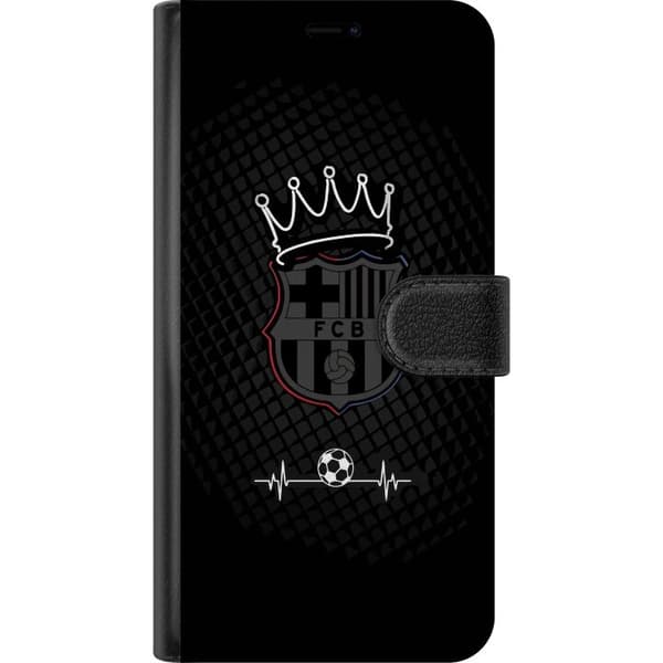 Xiaomi 15 Lommeboketui FC Barcelona Emblem Fotballmotiv Blå Rød Klubbskilt Catalonia La Liga Fans Populært Ikonisk