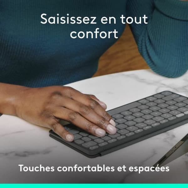 Keyboardtaske til iPad + Logitech Keys-to-Go 2