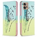 Miniatyrbillede 1 af 2: Wonderland Motorola Moto G32 Flip Etui - Fjer