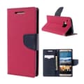 Miniatyrbillede 1 af 2: Mercury HTC One M9 Læder Flip Etui med Kortholder - Hot Pink