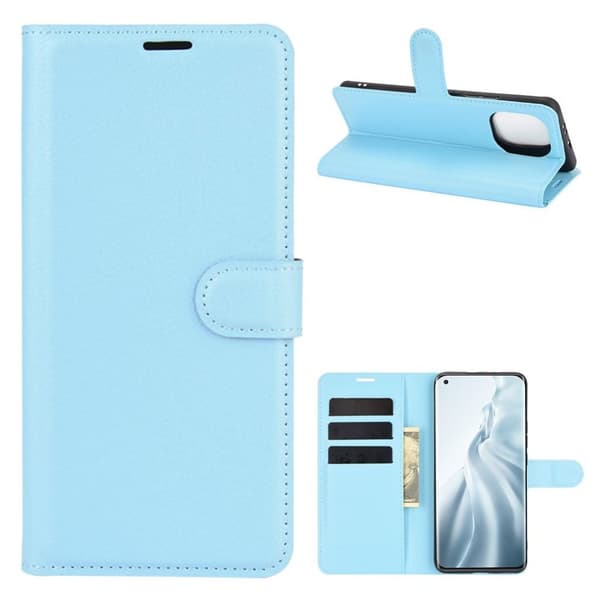 Classic Xiaomi Mi 11 Flip Etui - Blå
