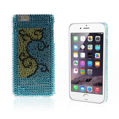 Diamond Bling (Blå) iPhone 6 Plus Skal